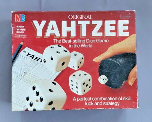 Vintage games yahtzee dice - games,
