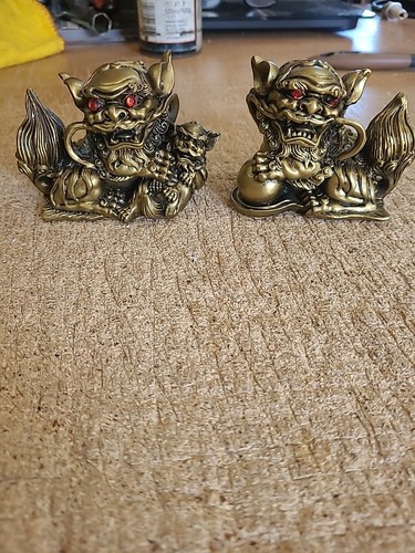 Chinese gardian lion foo fu - gardian, lion,