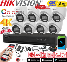 Hikvision 8MP 4K CCTV System