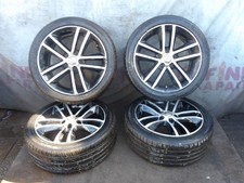 VAUXHALL CORSA D 2010-2014 SET OF ALLOY WHEELS + TYRES 17 INCH 13403819 V17