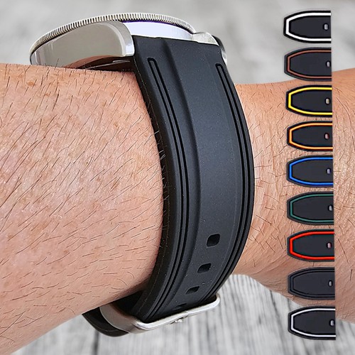 Premium rubber watch strap - watch,