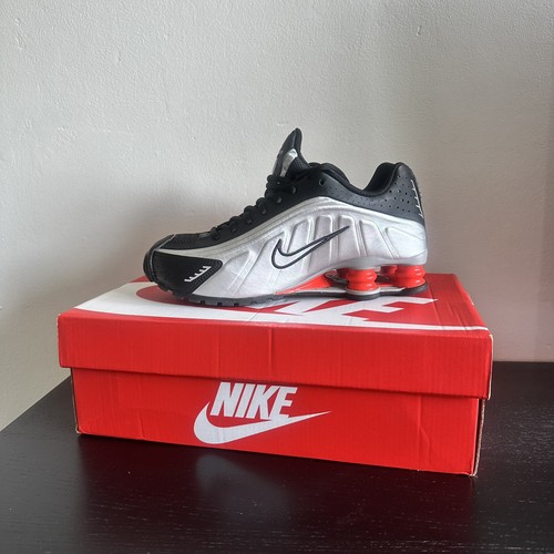 Nike shox black metallic - shox, r4