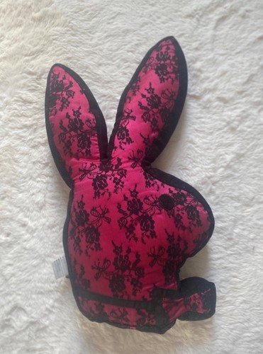 Lace playboy bunny cushion