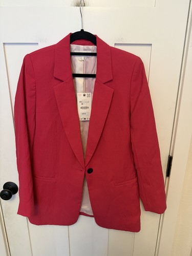 Zara hot pink - boyfriend, blazer