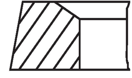 Piston ring kit - piston,