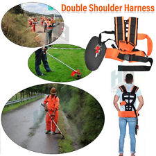 Universal Double Shoulder Strap Harness for Brush Cutter Grass Trimmer Strimmer