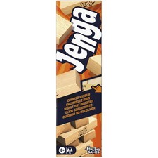 Jenga Original Hasbro Games Wooden Block Tower 54 Piece Ages 6+