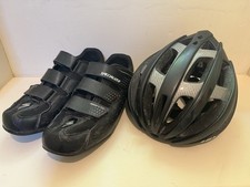 Women’s Specialized Cycling Shoes (UK 7) & Louis Garneau Helmet (52-56 cm)