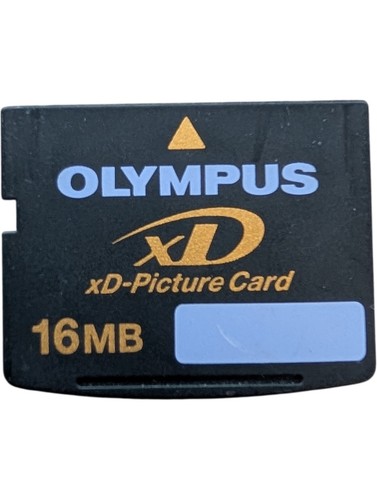 Olympus 16mb picture card - olympus, xd-picture