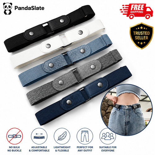 Buckle elastic belt for men - belt,