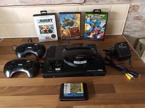 Sega mega drive console - sega, with