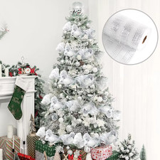 Christmas Tree Mesh Ribbon 10