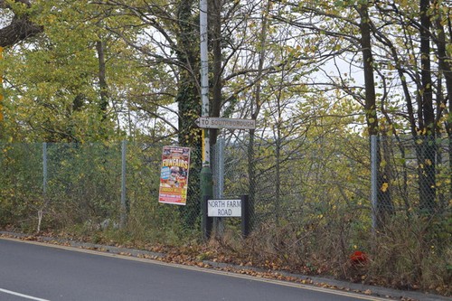 Photo 6x4 old road sign - photo,