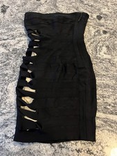 Vintage Herve Leger Bondage Dress Size S