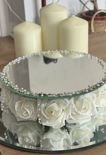 Two Tier Glass Mirror Nikkah