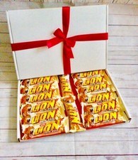 Nestle Lion White Chocolate Bars Personalised Gift Hamper Birthday All Occasion