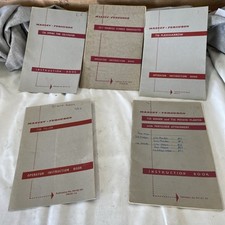 Massey Ferguson Job Lot Manuals, Potato Planter, Tiller, Cultivator, Flexiharrow