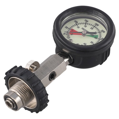 Stainless steel pressure gauge - steel,