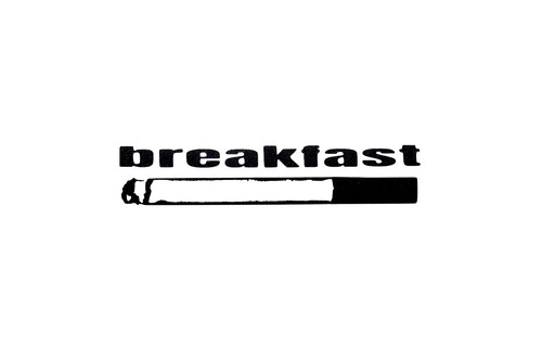 Breakefast cigarette car - breakefast,