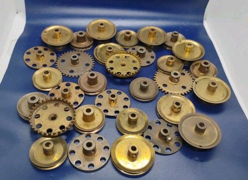 Gilbert erector set brass - erector,