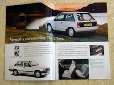 Vauxhall car range 1990 No1