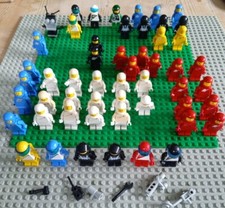 Lego Space Minifigures Black