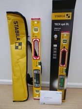 STABILA 61CM TECH 196 DL DIGITAL SPIRIT LEVEL + BAG 19829
