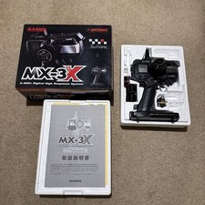 NEW SANWA MX-3X DSSS 2.4GHz Transmitter & RX371 Receiver Set RC 1/10 1/8 RARE 