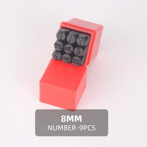 Letter number stamp punch - letter, set