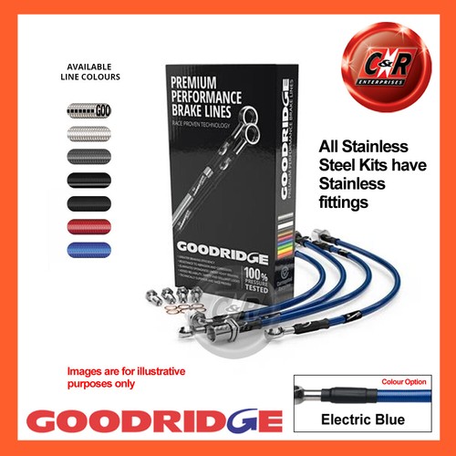 Goodridge stl blue hoses - hoses, for