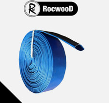 2" Layflat Hose PVC Water Delivery Discharge Pipe Pump Lay Flat Irrigation Blue