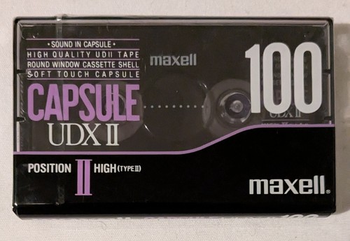 Maxell capsule udx - maxell,