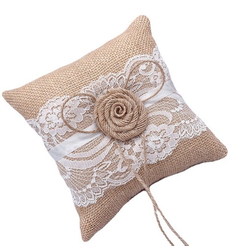 Wedding ring pillow - wedding,