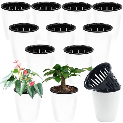 Pcs self watering plastic - 12,