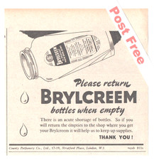 BRYLCREEM please return empty