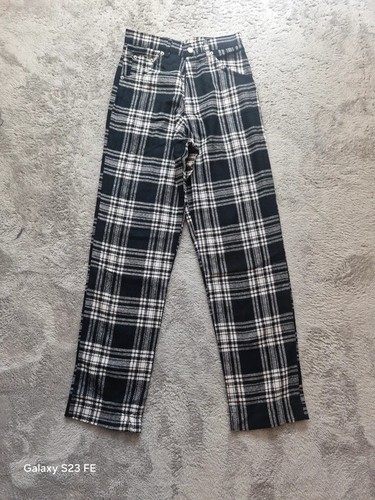 Ishu black white tartan - ishu, check