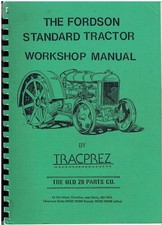 FORDSON MODEL F & N STANDARD TRACTORS (1917-45) OWNERS WORKSHOP MANUAL *REPRO*