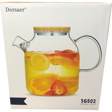 Dorsear 1500ml Glass Teapot