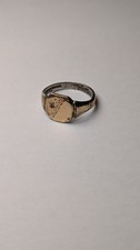 Vintage 9ct Gold on Sterling
