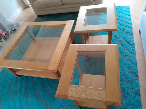 Coffee table set home - table, of