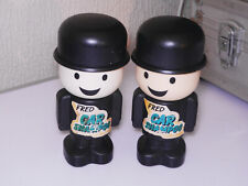 2x (empty) Homepride Fred Car Shampoo Bottles -  1970s - Figure Retro - d3