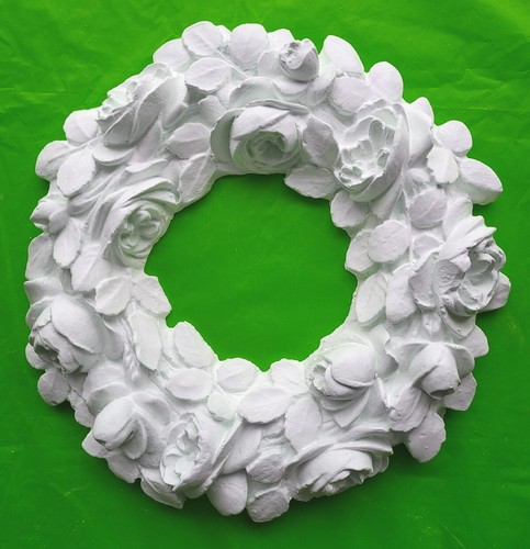 Plaster ceiling rose - ceiling, floral