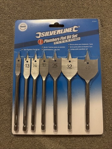 Silverline plumbers flat bit - flat,