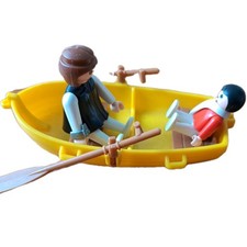 Playmobil Rowing Boat With Oars & 2 figures