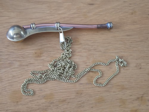 Brass boatswain whistle w - boatswain, 5"w