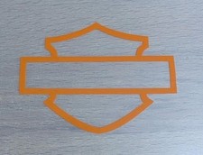 Harley Davidson Shield vinyl decal