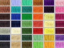 Waxed cotton cord 1mm 5mm - waxed,