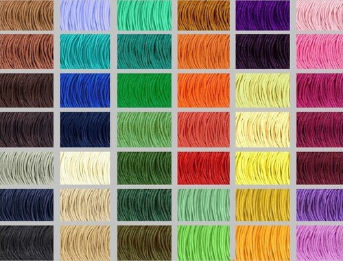 Waxed cotton cord 1mm 5mm - cord, 1mm,
