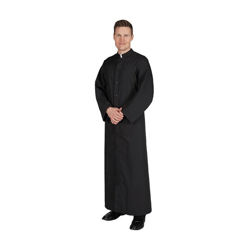 Adult server cassock - server, black