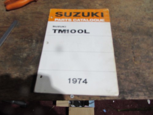 1974 suzuki tm100 tm100l parts - suzuki,